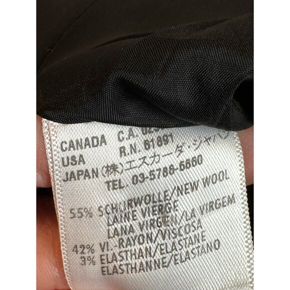 Escada gray sinlge button blazer size 38 - S - Picture 4 of 15